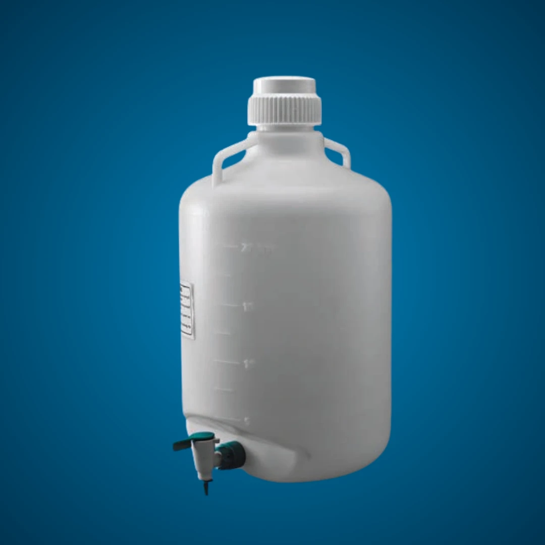 Carboy With Stop Cock