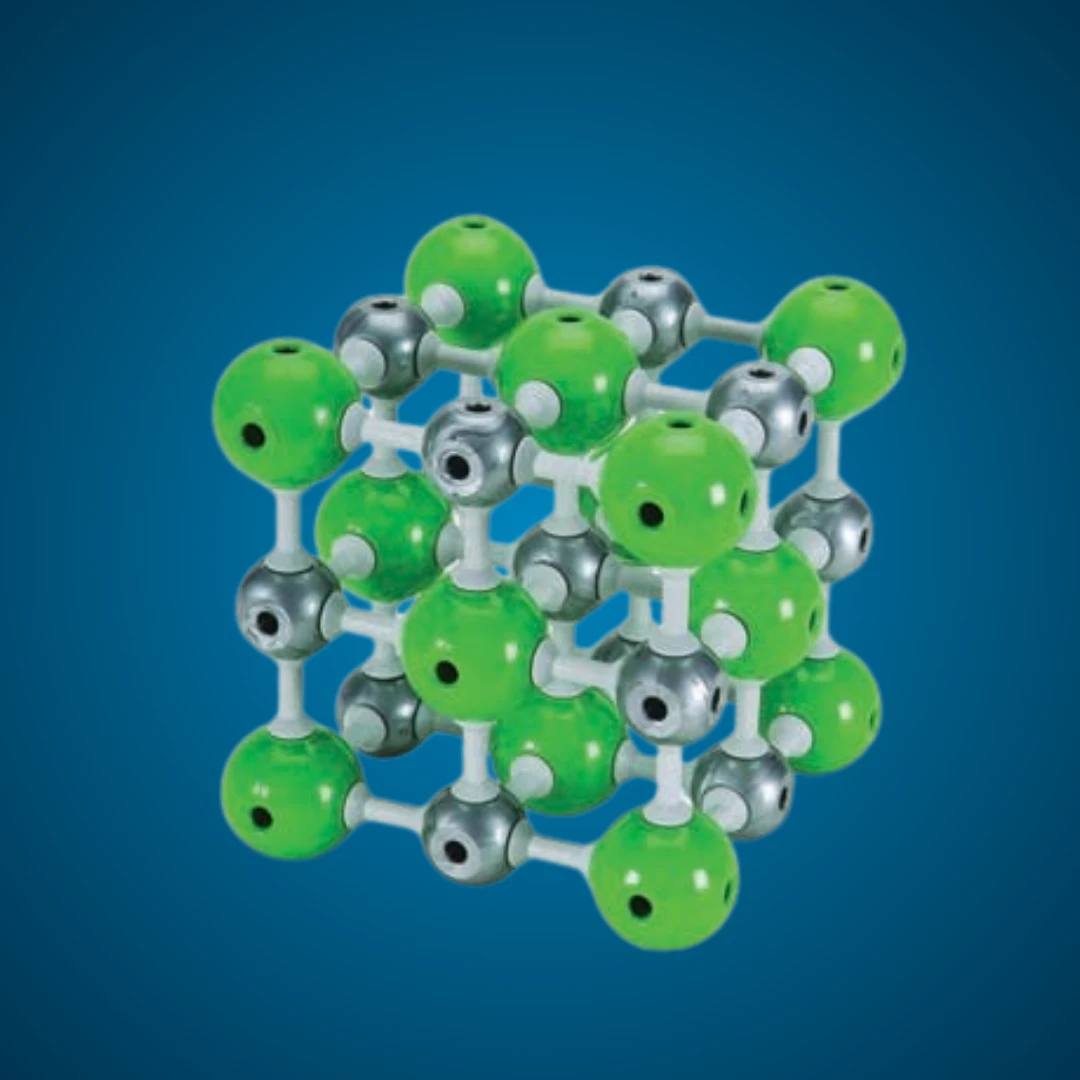 Molecular Model Set - Sodium Chloride - Open 27 Atoms